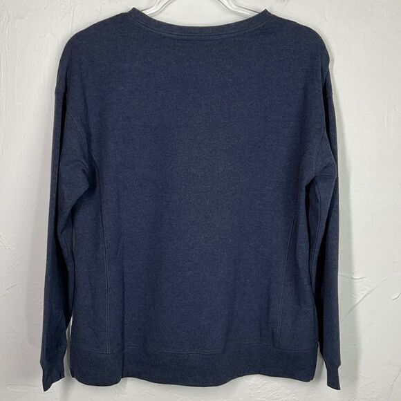 Wildfox Navy Blue Social Statement Crewneck Sweatshirt XS NWT - Picture 4 of 6